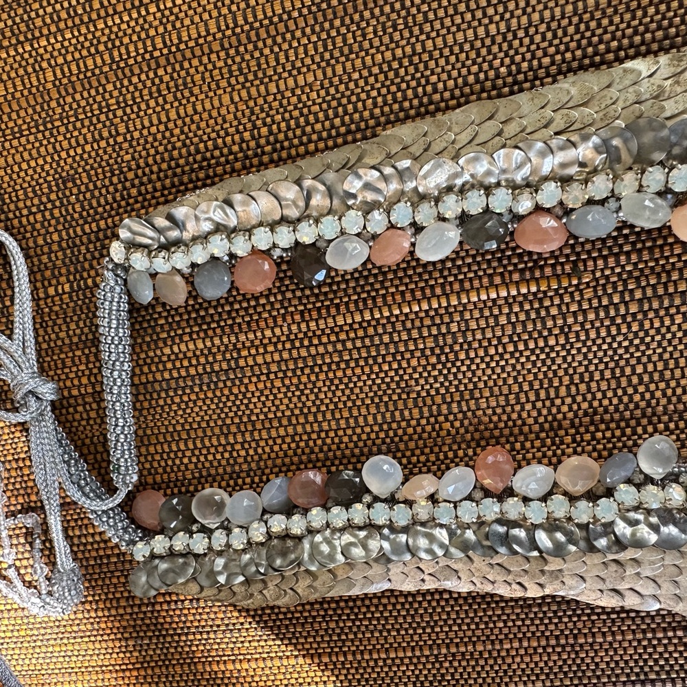 Chic Multicolor Beaded Necklace - Picture 2 of 3